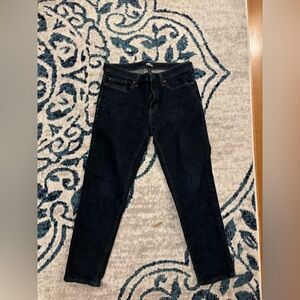 Lands' End Men's dark wash Denim Jeans 34